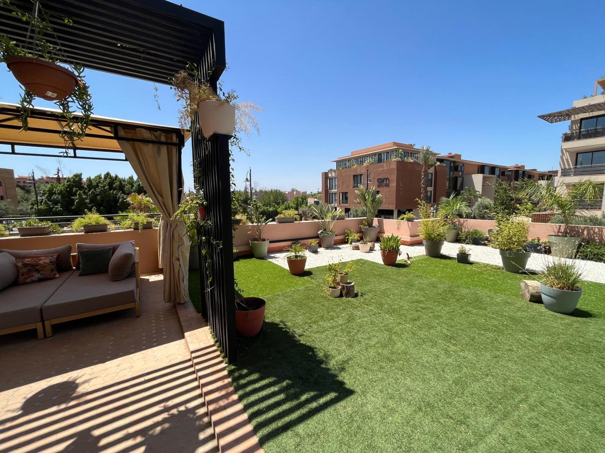Apartament Marrakech M Avenue Terrasse Jardin Marrakesz Zewnętrze zdjęcie